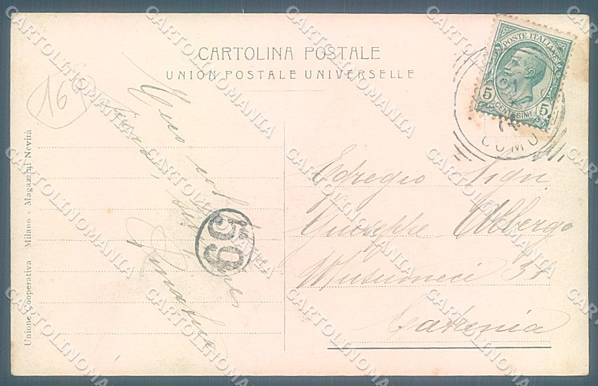Varese Azzio Valcuvia cartolina JK4990 – retro