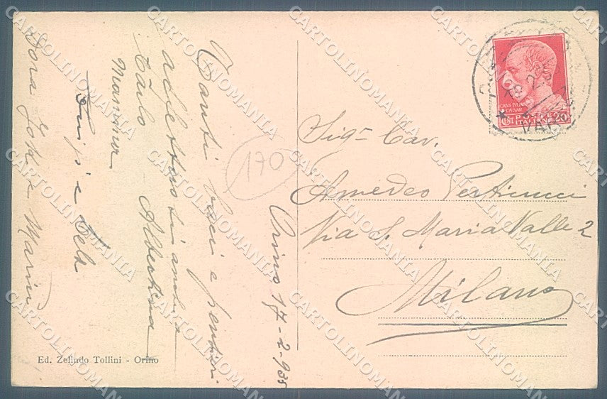 Varese Azzio Orino Valcuvia cartolina JK4991 – retro