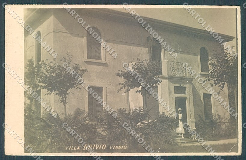 Varese Viggiù Villa Brivio PIEGHINE Foto cartolina JK5002 – fronte