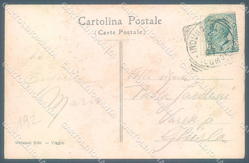 Varese Viggiù Chiesa cartolina JK5005 – retro