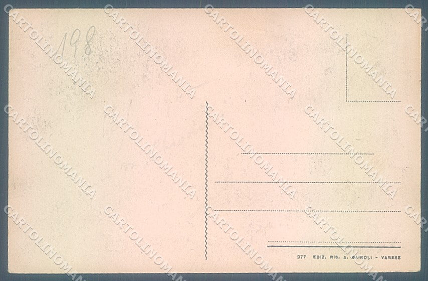 Varese Viggiù Chiesa cartolina JK5009 – retro