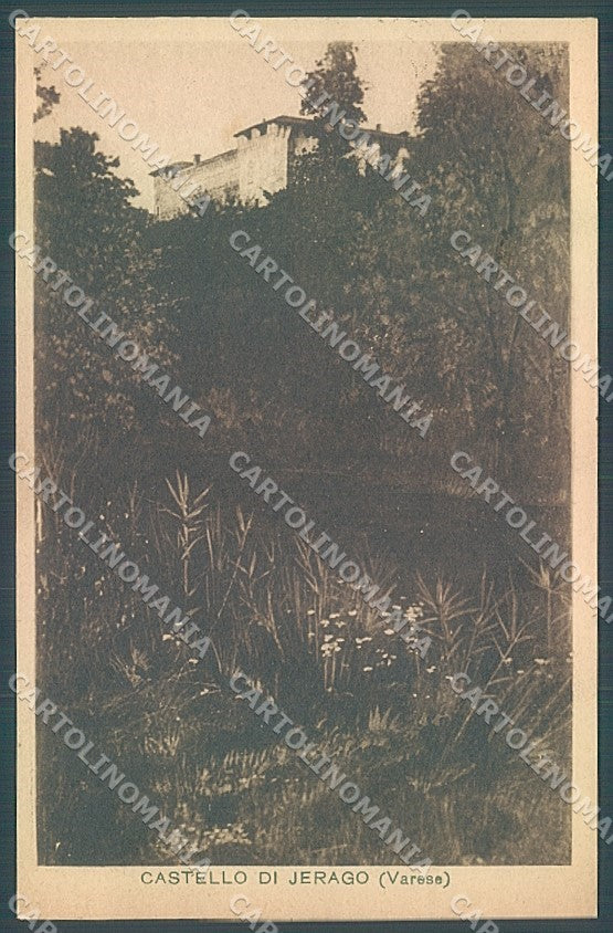 Varese Jerago con Orago Castello cartolina JK5018 – fronte