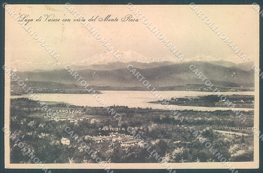 Varese Ganna Monte Rosa cartolina JK5020 – fronte