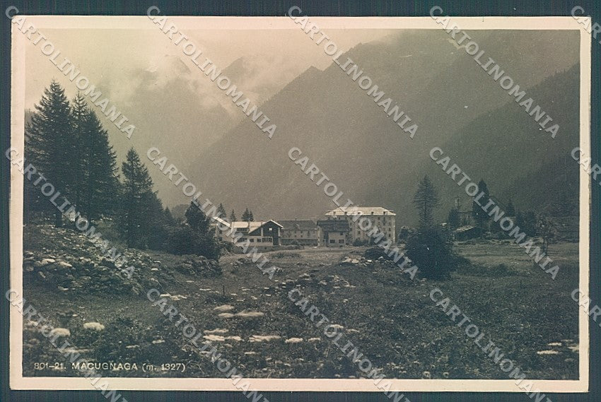 Verbania Macugnaga Foto cartolina JK5021 – fronte