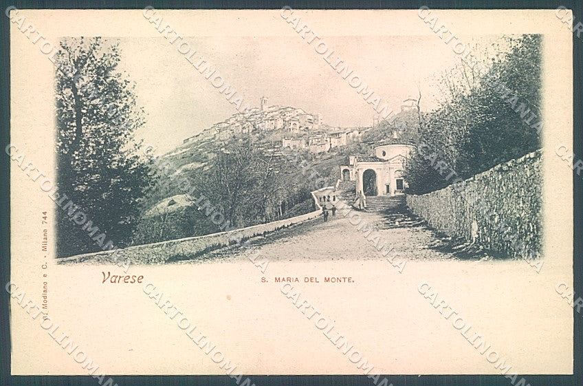 Varese Città Sacro Monte Modiano 744 cartolina JK5025 – fronte