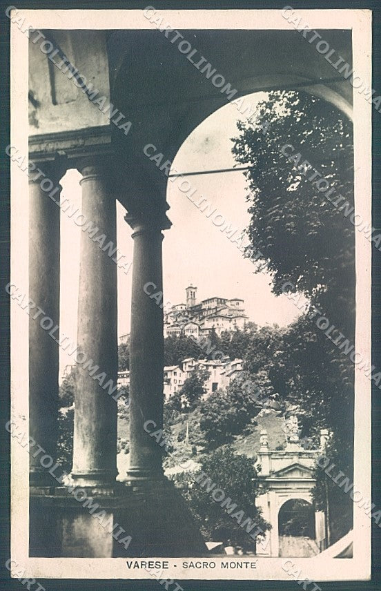 Varese Città Sacro Monte Foto cartolina JK5030 – fronte