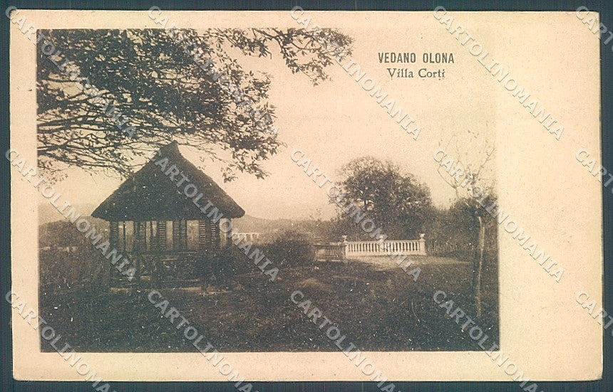 Varese Vedano Olona Villa Corti cartolina JK5043 – fronte