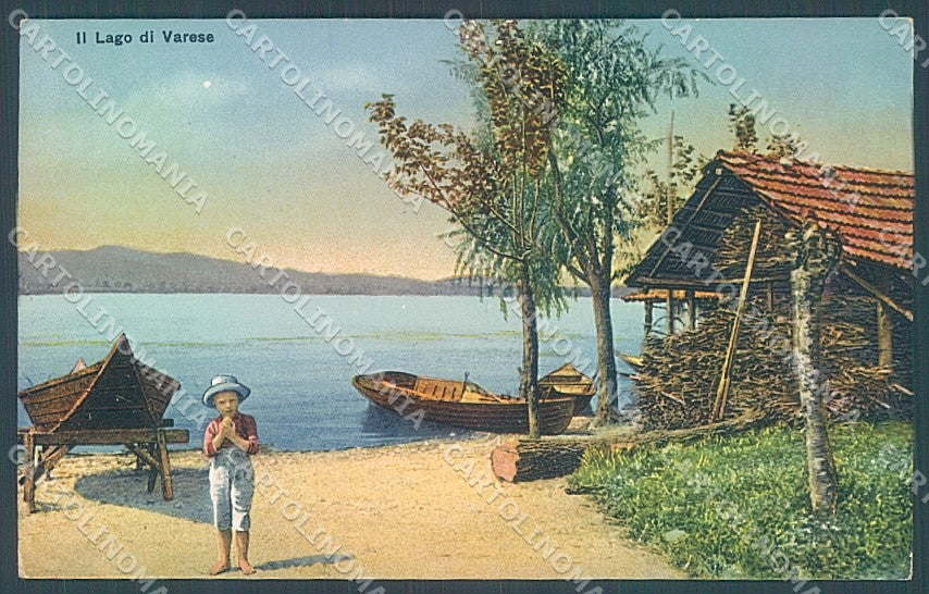 Varese Città Lago cartolina JK5044 – fronte