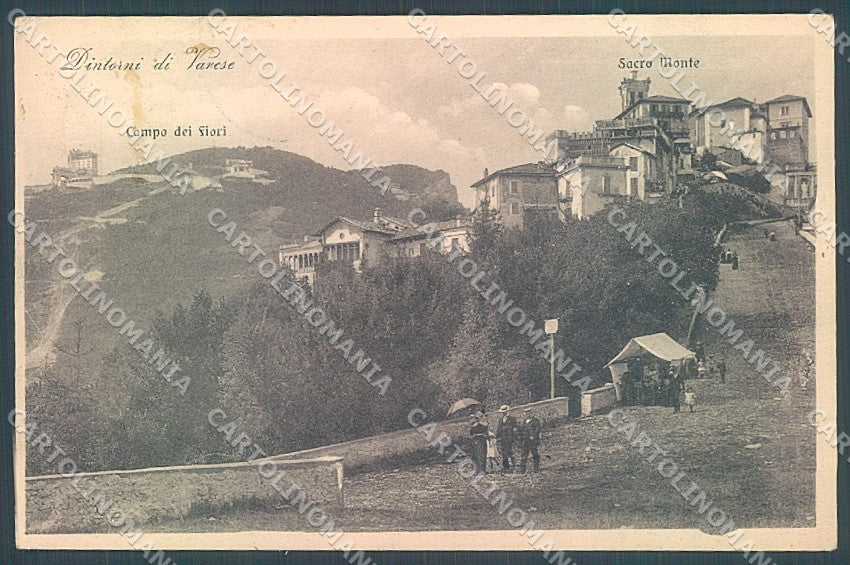 Varese Città Sacro Monte Campo dei Fiori cartolina JK5047 – fronte
