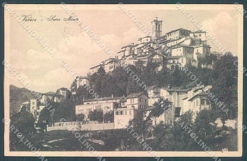 Varese Città Sacro Monte cartolina JK5048 – fronte