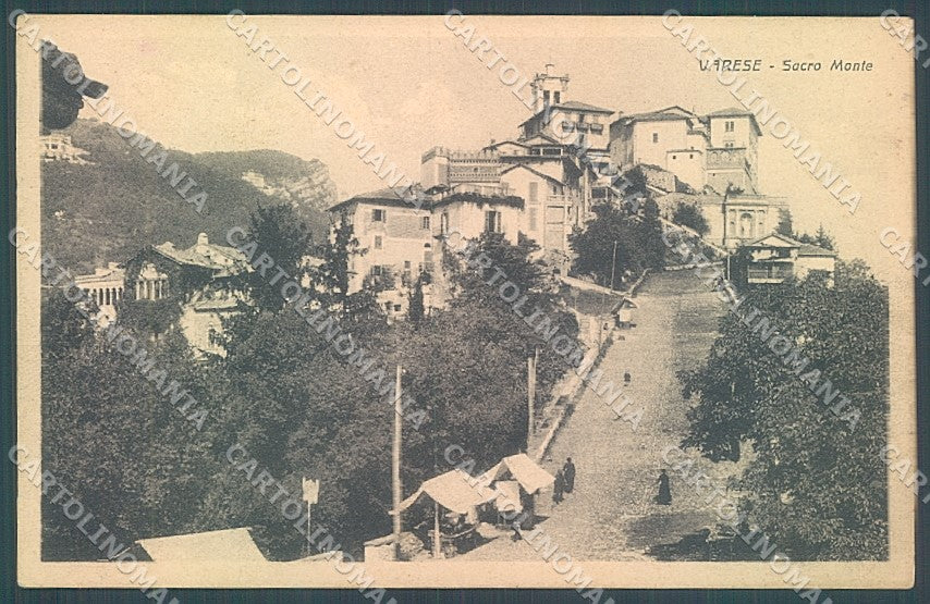 Varese Città Sacro Monte cartolina JK5049 – fronte