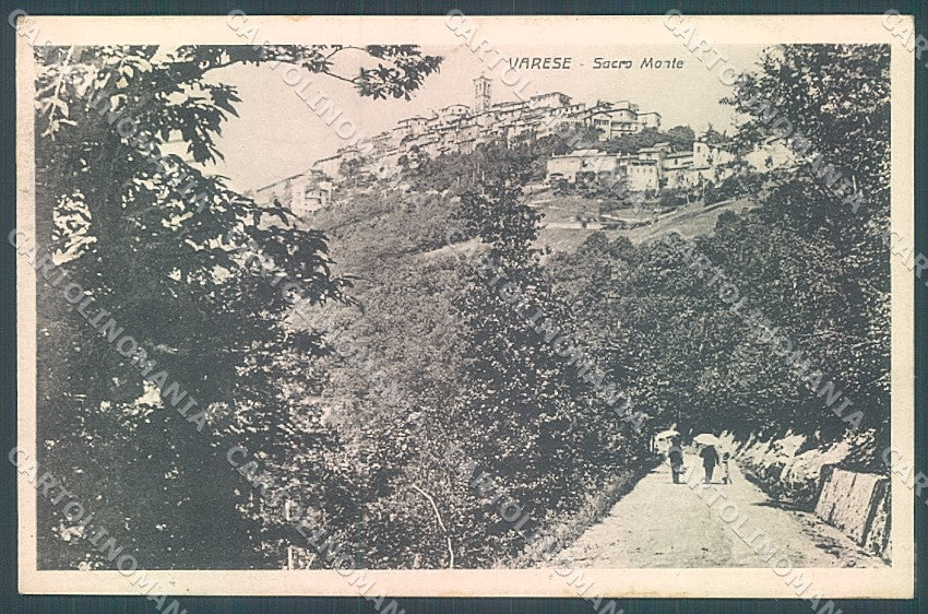 Varese Città Sacro Monte cartolina JK5050 – fronte