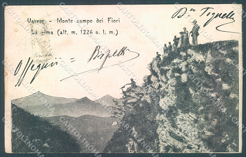 Varese Città Campo dei Fiori cartolina JK5054 – fronte