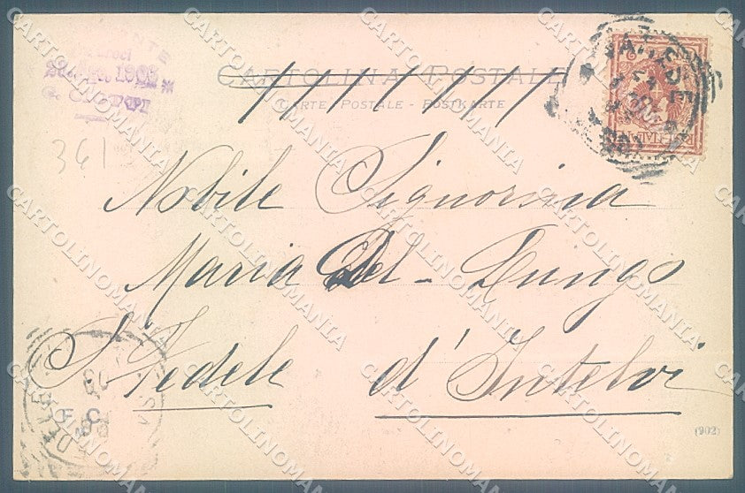 Varese Città Sacro Monte Tre Croci cartolina JK5059 – retro