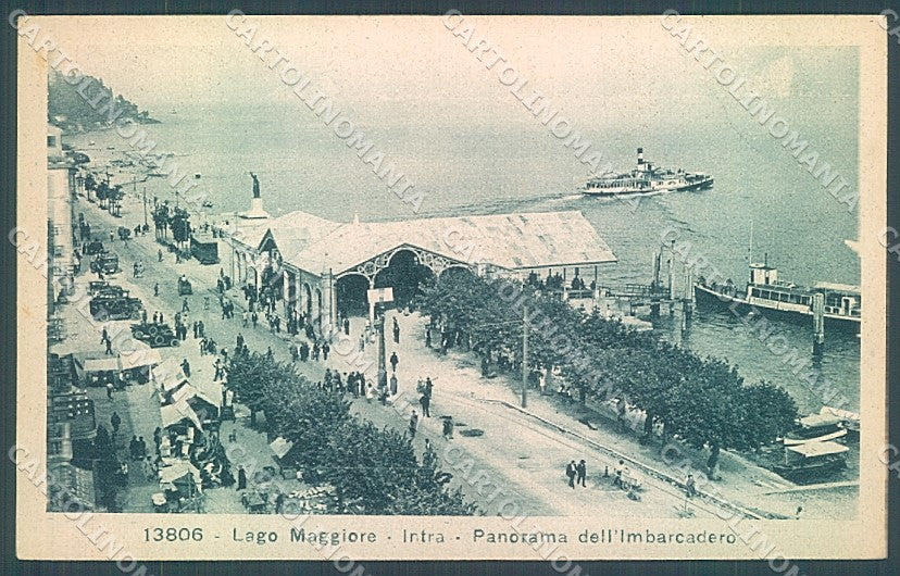 Verbania Intra Battello Lago Maggiore cartolina JK5064 – fronte