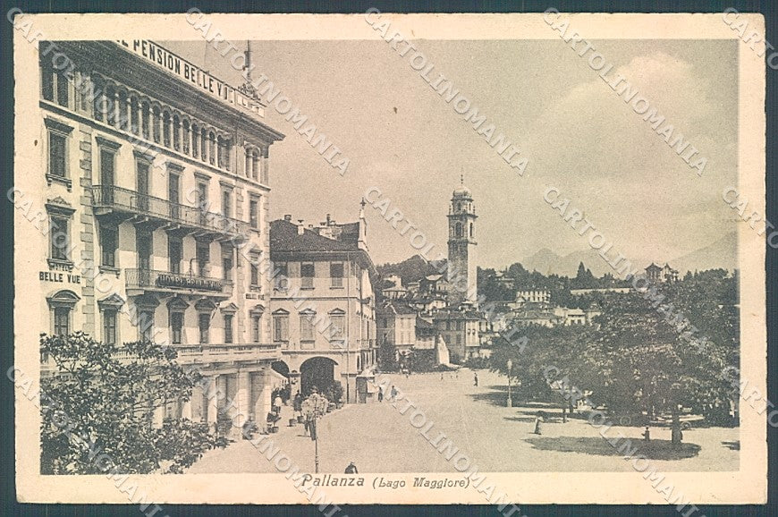 Verbania Pallanza Hotel Belle Vue Chiesa Brunner 31 FG cartolina JK5066 – fronte