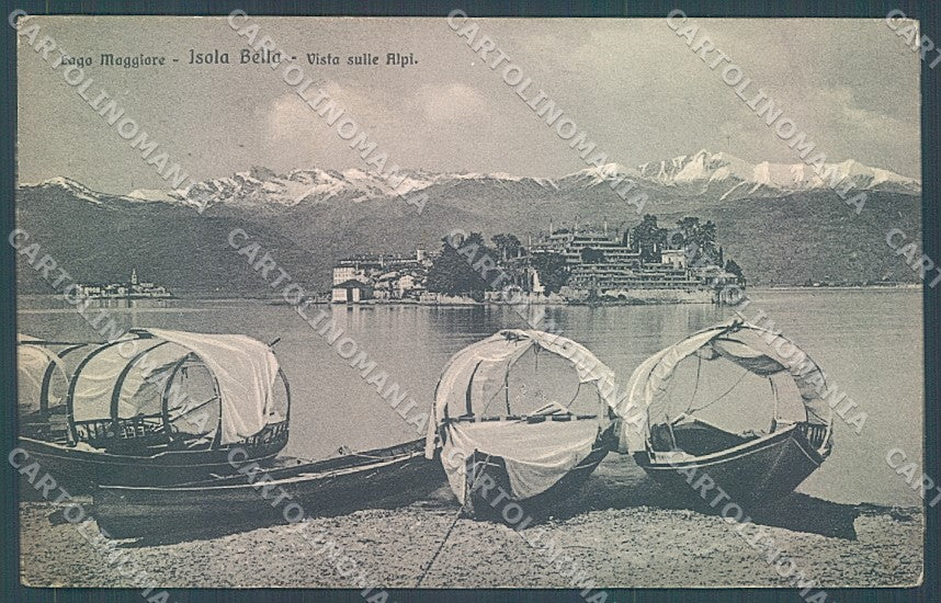 Verbania Isola Bella Lago Maggiore cartolina JK5068 – fronte