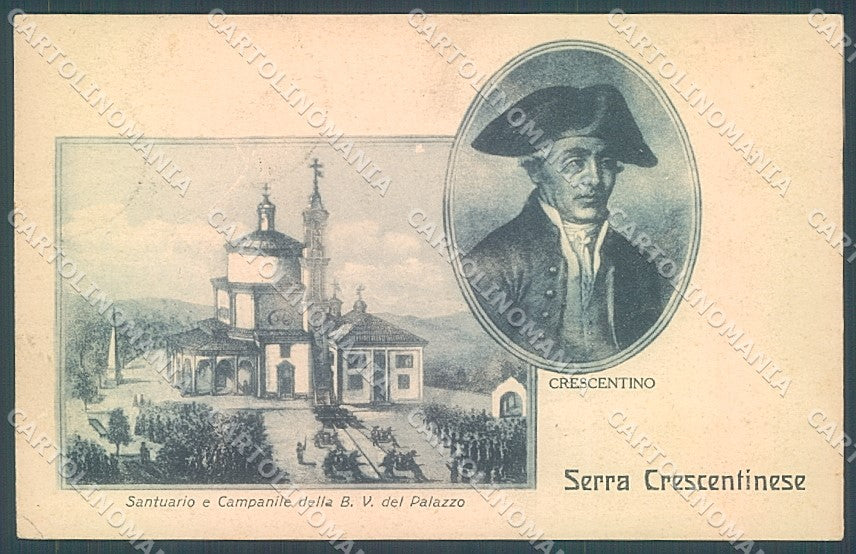 Vercelli Serra Crescentinese Santuario B.V. del Palazzo cartolina JK5069 – fronte