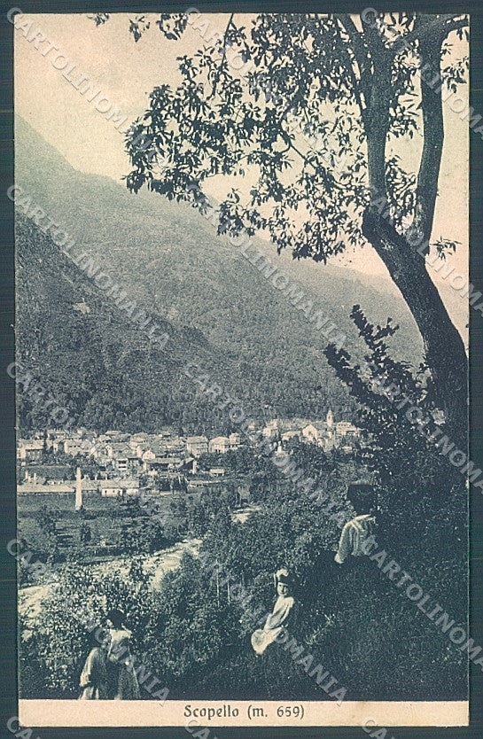 Vercelli Scopello cartolina JK5075 – fronte