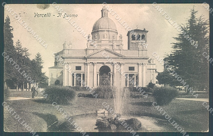 Vercelli Città Duomo cartolina JK5095 – fronte
