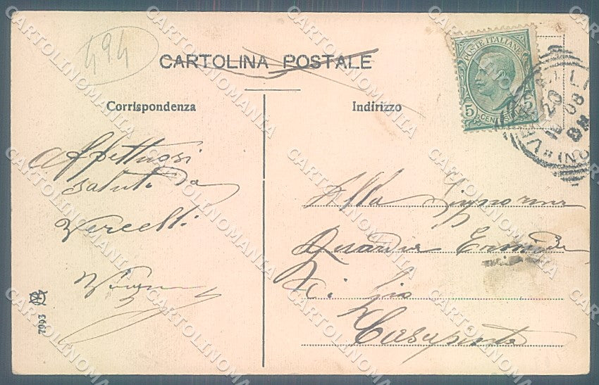 Vercelli Città Duomo cartolina JK5095 – retro