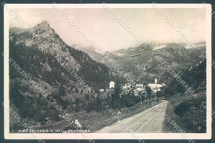 Vercelli Rima Valsesia Foto cartolina JK5102 – fronte