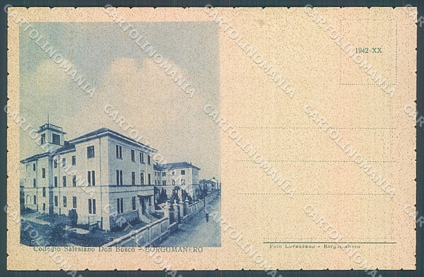 Novara Borgomanero Collegio Salesiano Don Bosco cartolina JK5103 – fronte