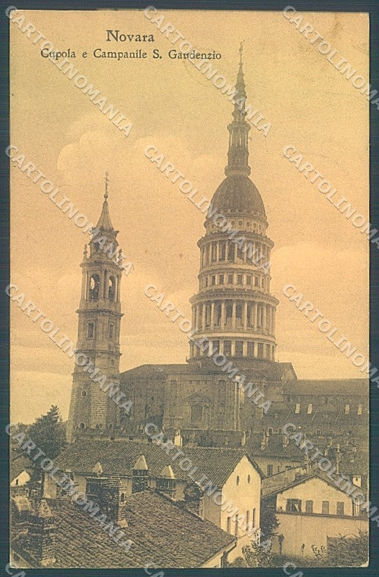 Novara Città Cupola Campanile San Gaudenzio cartolina JK5106 – fronte