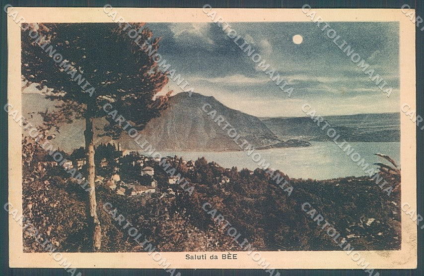 Verbania Bée Lago Maggiore Chiaro di Luna saluti da cartolina JK5118 – fronte