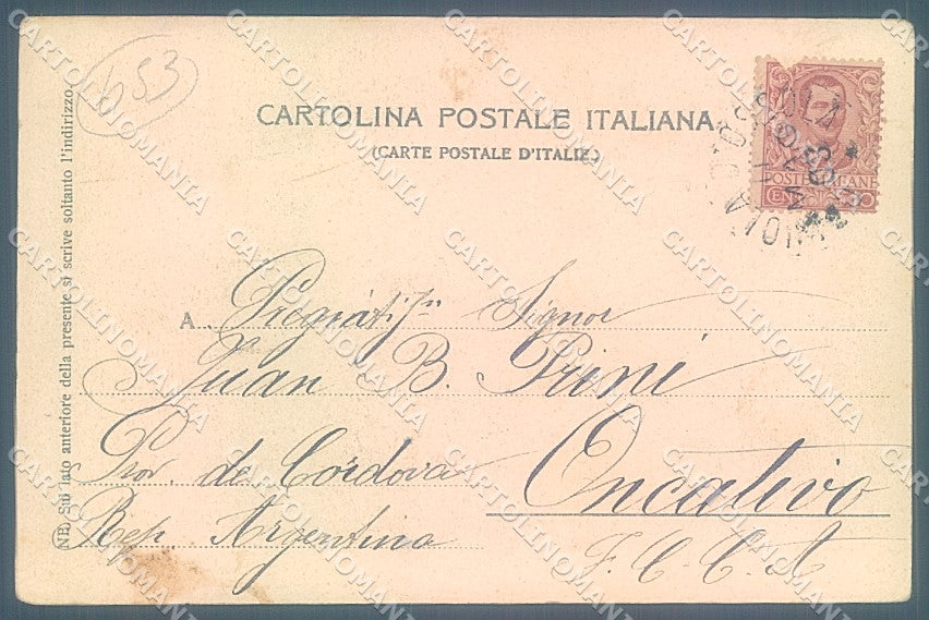 Verbania Vogogna Ruderi Antico Castello cartolina JK5135 – retro