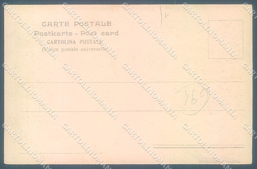 Verbania Domodossola Monumento a Galletti cartolina JK5140 – retro