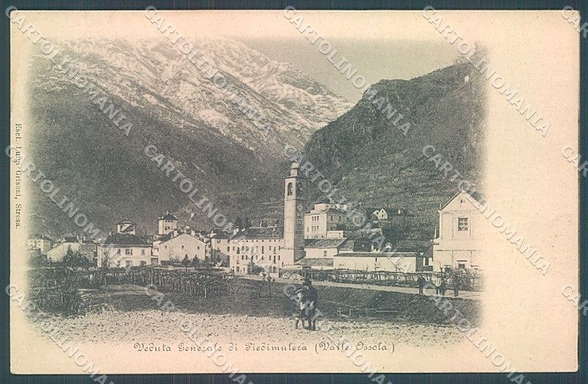 Verbania Piedimulera Valle Ossola Chiesa cartolina JK5141 – fronte