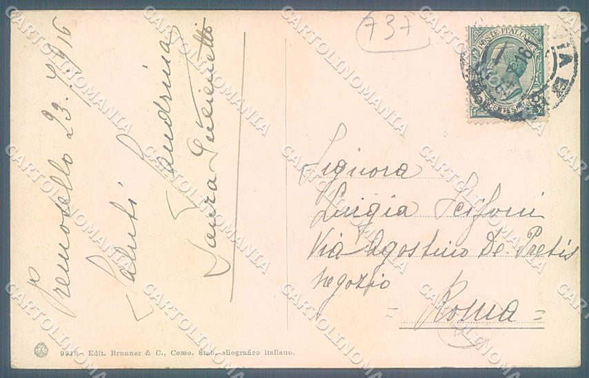 Verbania Premosello Brunner 9919 cartolina JK5153 – retro