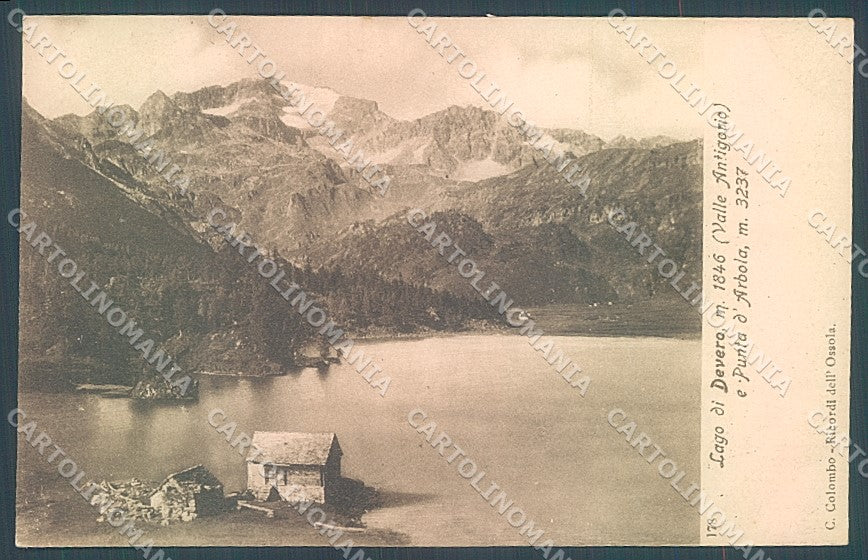 Verbania Baceno Devero Lago Valle Antigorio cartolina JK5156 – fronte