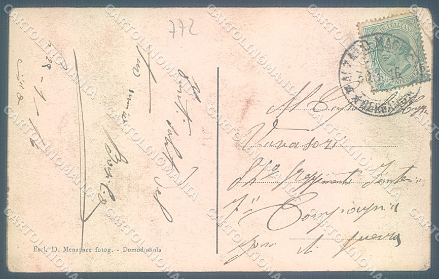 Verbania Domodossola cartolina JK5160 – retro