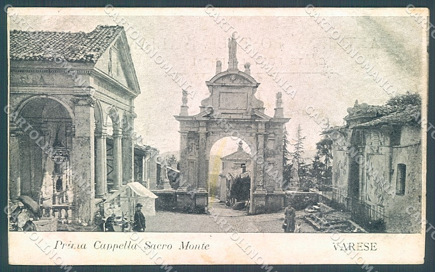 Varese Città Sacro Monte Prima Cappella cartolina JK5171 – fronte