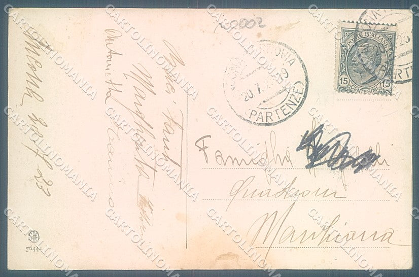 Ancona Città Marinai Alterocca 56444 cartolina JK5173 – retro