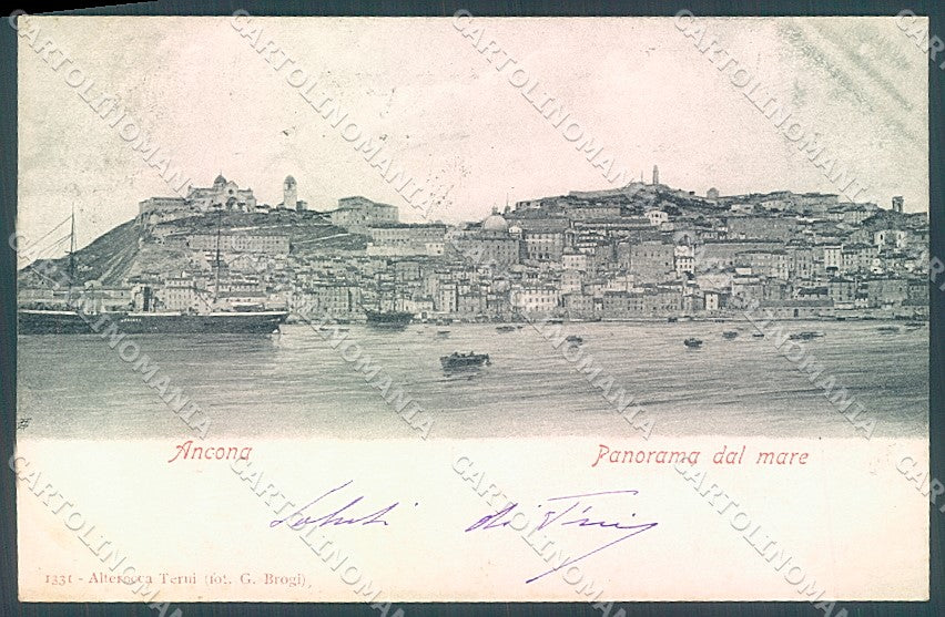 Ancona Città Veduta dal Mare Alterocca 1331 cartolina JK5175 – fronte