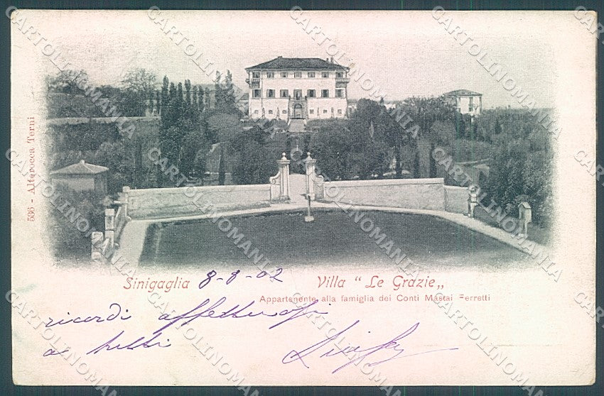 Ancona Senigallia Villa Le Grazie Alterocca 536 cartolina JK5193 – fronte