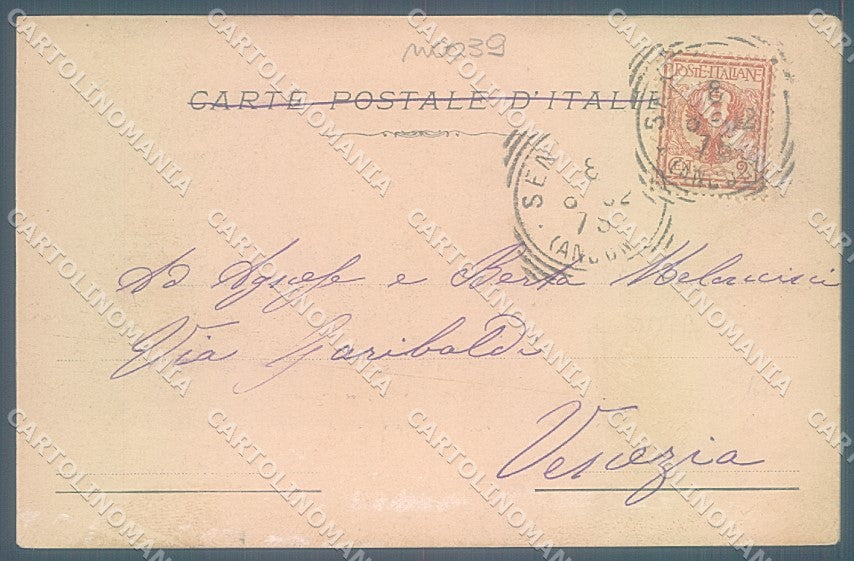 Ancona Senigallia Villa Le Grazie Alterocca 536 cartolina JK5193 – retro