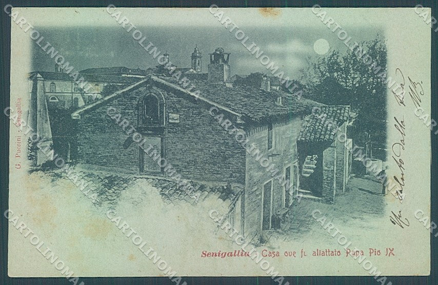 Ancona Senigallia Chiaro di Luna cartolina JK5194 – fronte
