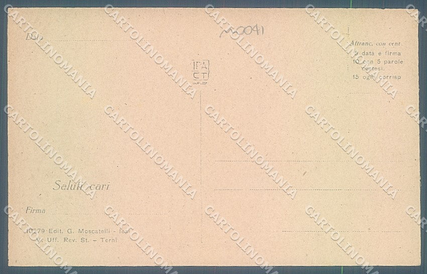 Ancona Falconara Marittima Viale Cairoli cartolina JK5195 – retro