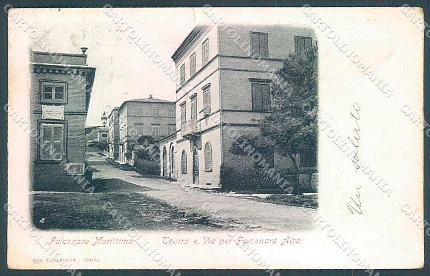 Ancona Falconara Marittima Teatro Alterocca 950 STRAPPINO cartolina JK5201 – fronte