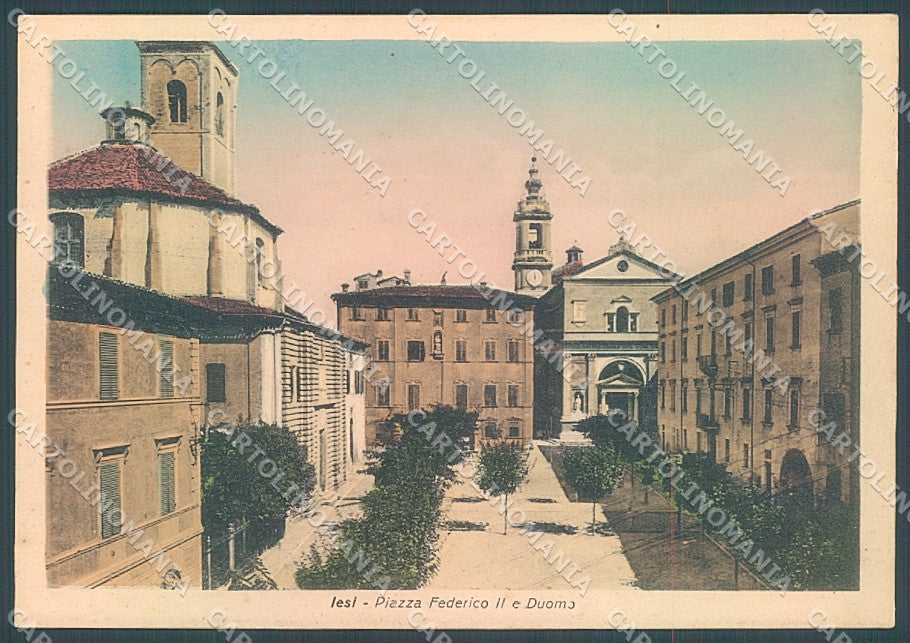 Ancona Jesi Duomo Piazza Federico II FG cartolina JK5211 – fronte