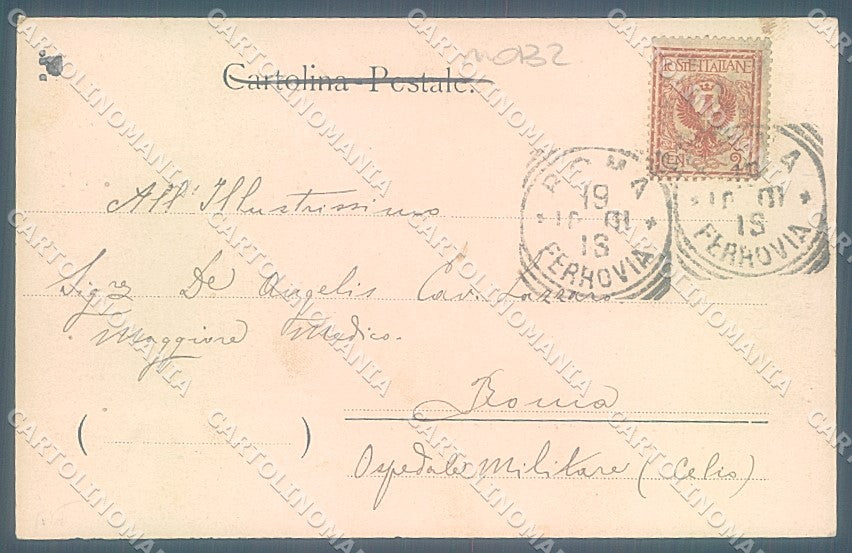 Pisa San Miniato Cattedrale Sotto Prefettura cartolina JK5226 – retro