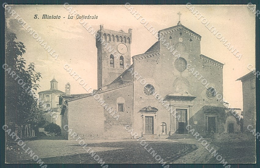 Pisa San Miniato Cattedrale cartolina JK5227 – fronte