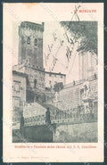 Pisa San Miniato Chiesa del S. S. Crocifisso PIEGHINA ANGOLO cartolina JK5228 – fronte