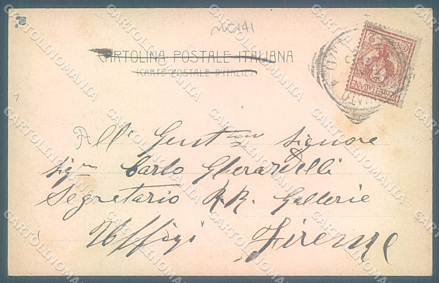 Pisa San Miniato cartolina JK5229 – retro