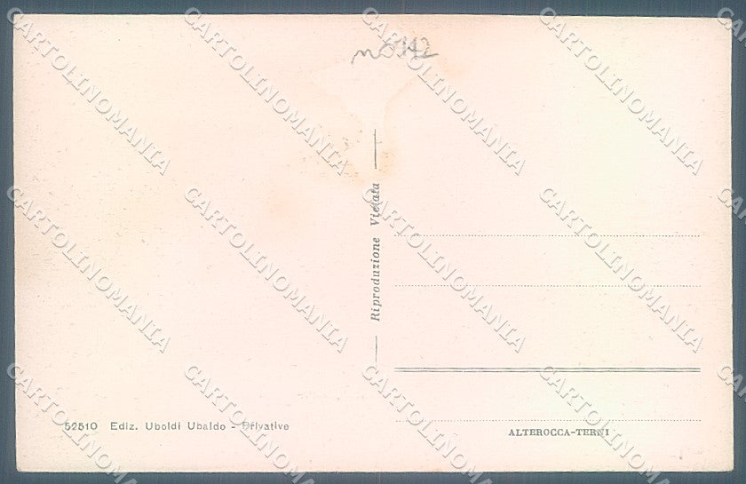 Pisa San Miniato Albergo Miravalle Alterocca 52510 cartolina JK5230 – retro