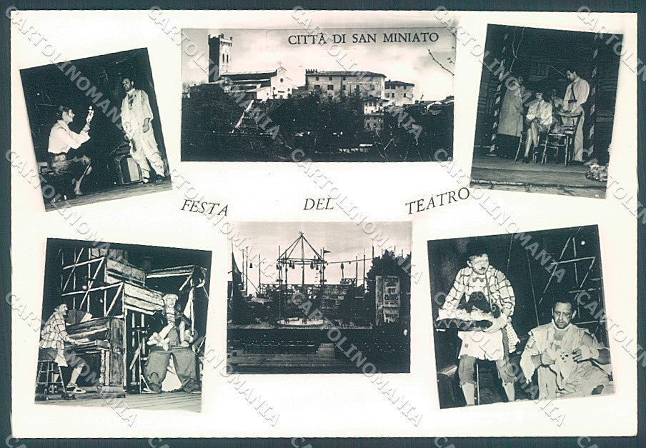 Pisa San Miniato Festa del Teartro Foto FG cartolina JK5247 – fronte